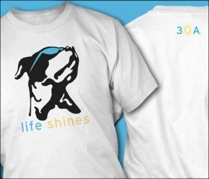 Life Shines Dog Shirt Alaqua