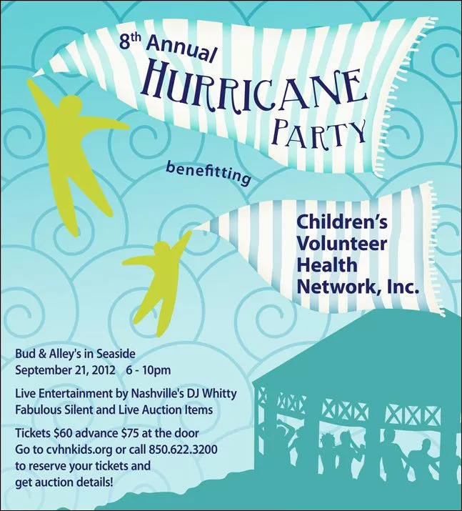 Hurricane Party Benefitting Children’s Volunteer Health Network