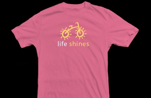 Life Shines Bike T-Shirt for Kids