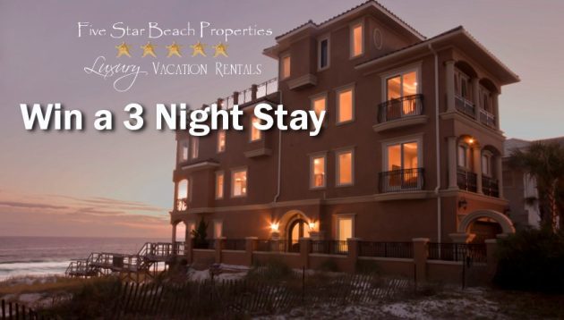 Five Star Beach Properties Giveaway