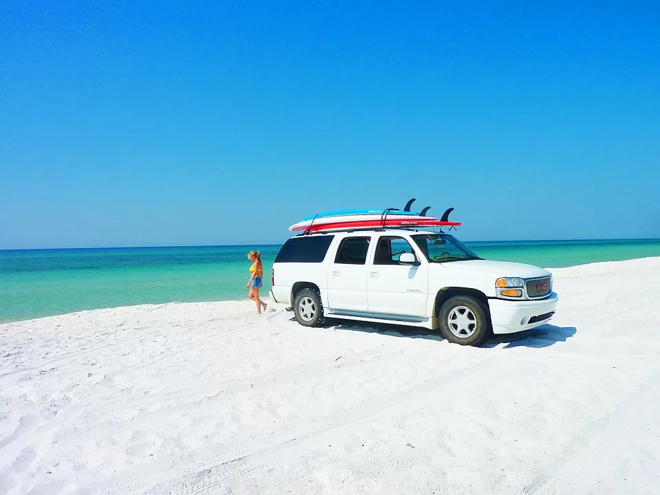 Clear Calm Day at the Beach