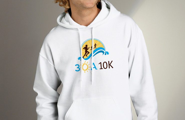 30A 10K Race Hoodie