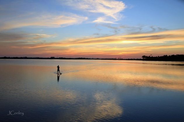 Western Lake YOLO Sunset by Jamie Conley