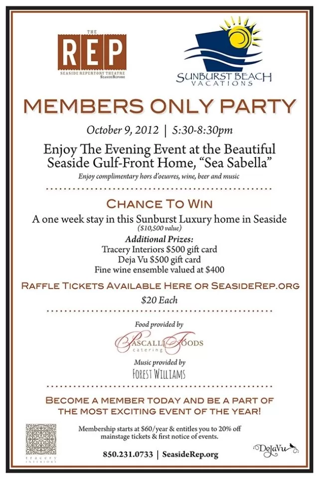 VIP Party in Seaside This Tuesday!