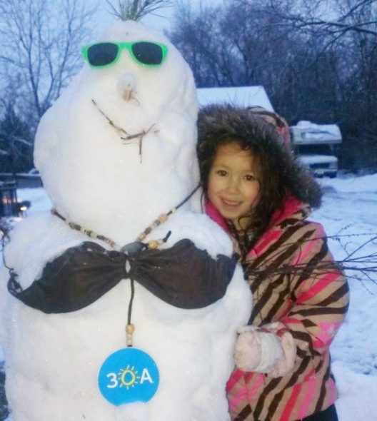 30A Snowman