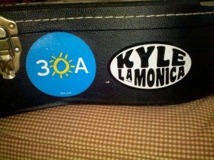 Kyle LaMonica's Guitar Case