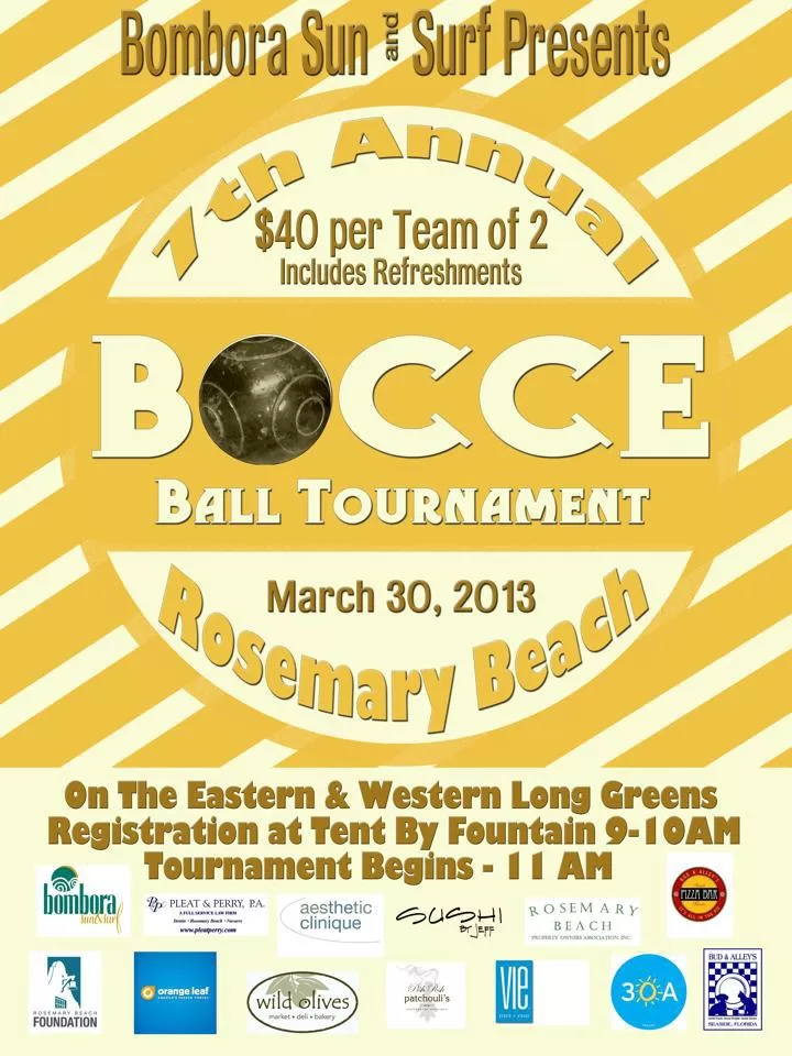 7th Annual Bocce Ball Tournament