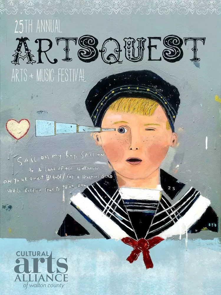 Justin Lyons Artwork Selected for 25th Annual ArtsQuest Poster