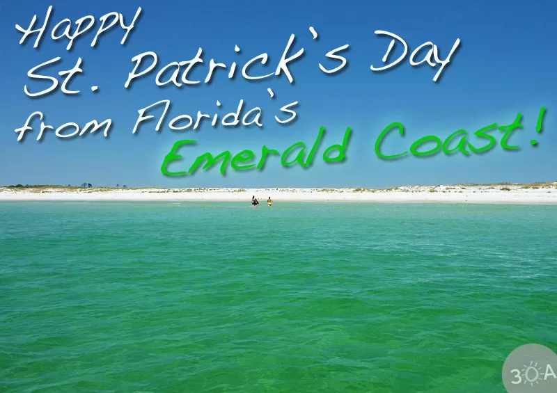 Happy St. Patrick’s Day from Florida’s Emerald Coast!