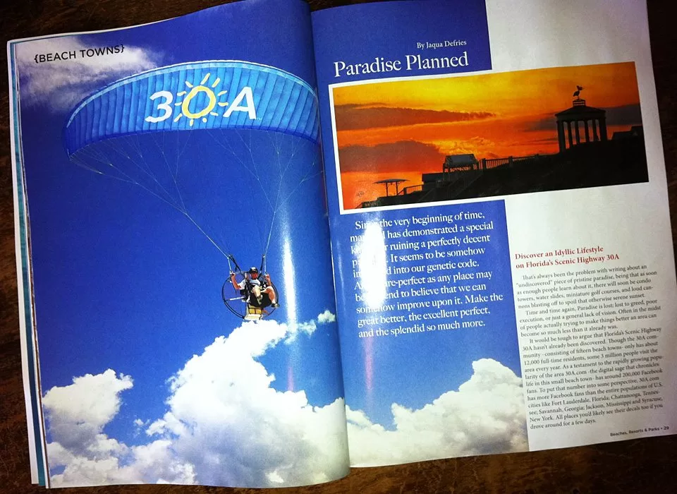 30A Locals Featured in New Issue of BEACHES Magazine