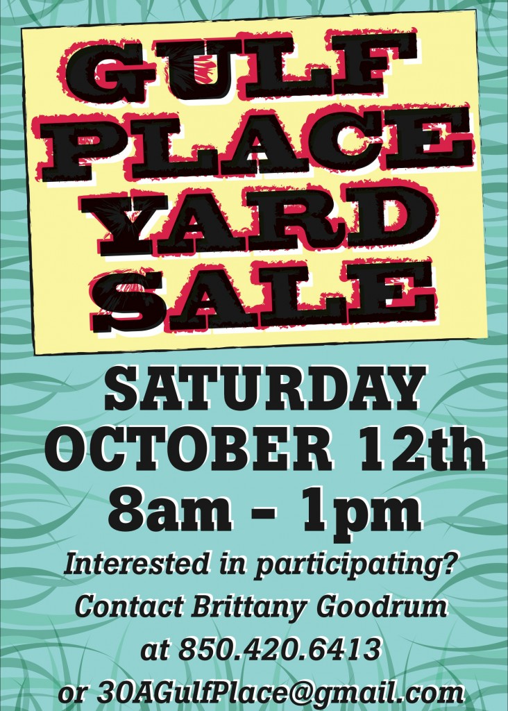 Yard Sale Poster 2013_1
