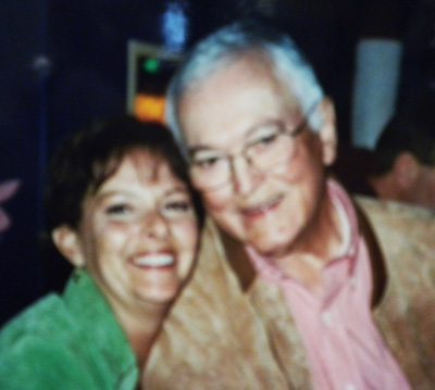  Mr. Joe Taylor with his daughter, Elise Freeman