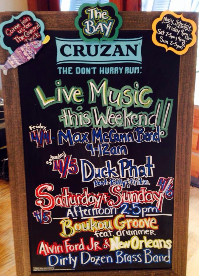 LIVE MUSIC THIS WEEKEND!