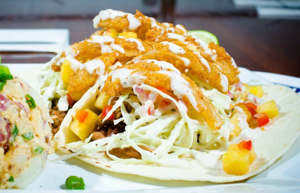 Fish tacos are the most popular item on the Local Catch menu.
