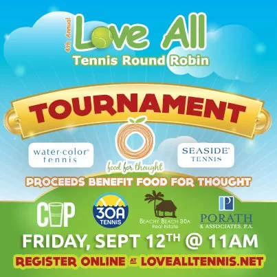 Registration Open for the 4th Annual Love All Tennis Round Robin