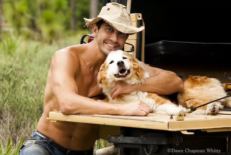 Hunks and Hounds Calendar Release Party