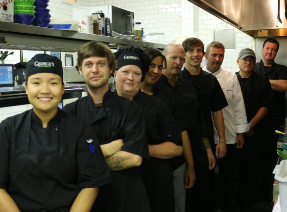 The team at George's at Alys Beach