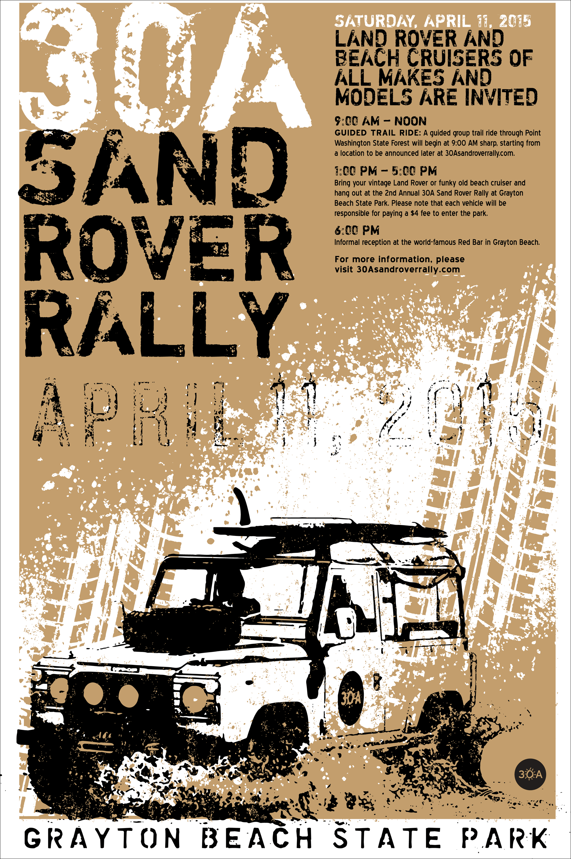 30A-Sand-Rover-Rally-POSTER-2015 - 30A