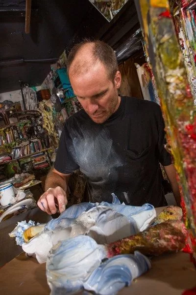 What Artist Justin Gaffrey Has Learned About Inspiration and More