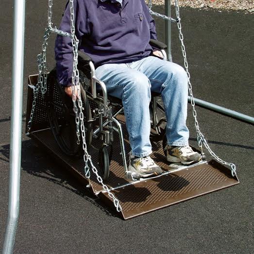 An example of what the swings will look like once they are installed.
