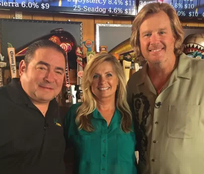 Emeril Lagasse Shoots Cooking Channel Episode at Growler Garage