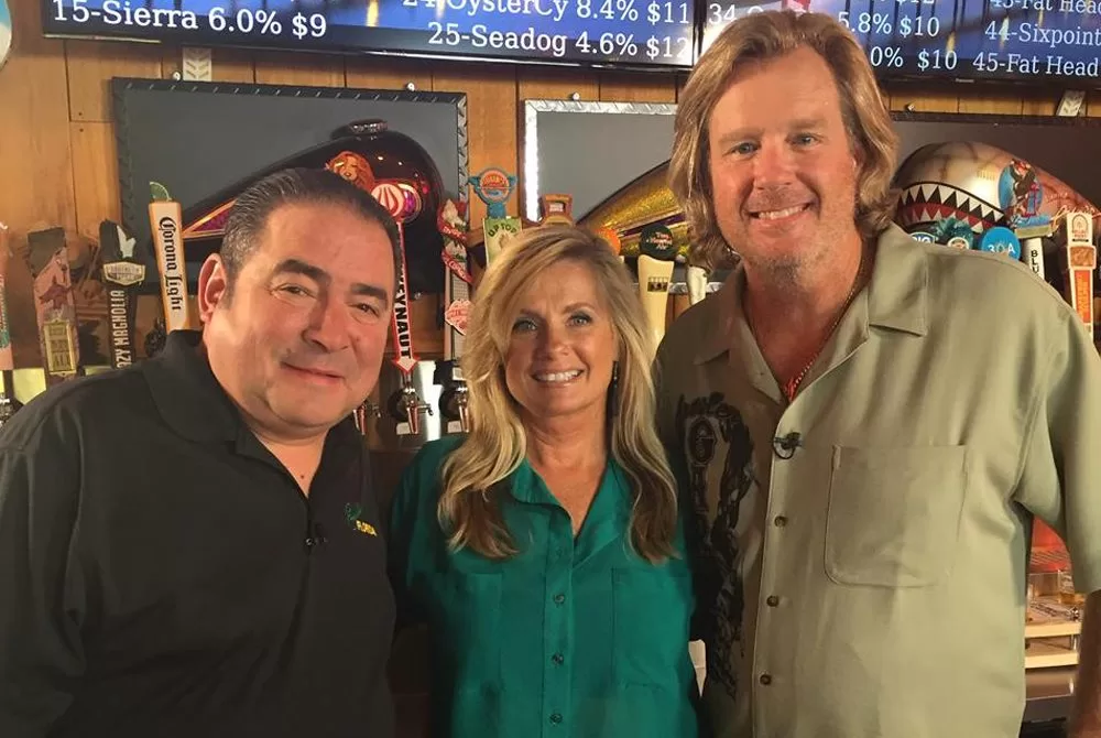 Emeril Lagasse Shoots Cooking Channel Episode at Growler Garage