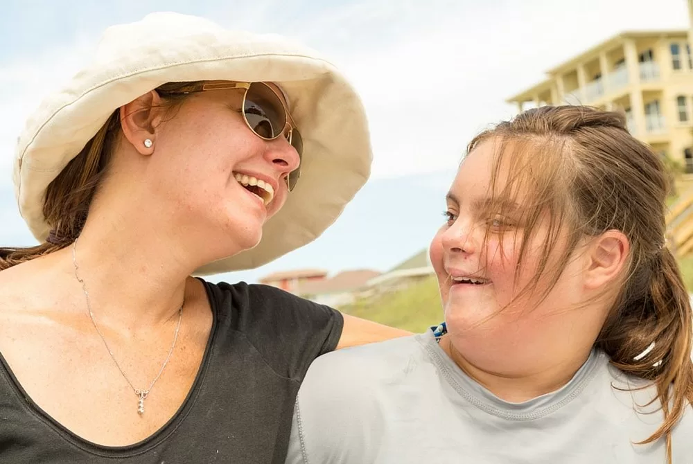 Special Olympics Athletes Hit the Beach for a Sports Day