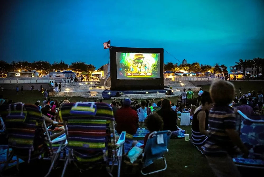 Unique 30A: Catch a Movie Under the Stars