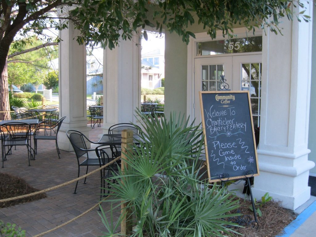 Chanticleer has great food and relaxing outdoor seating!