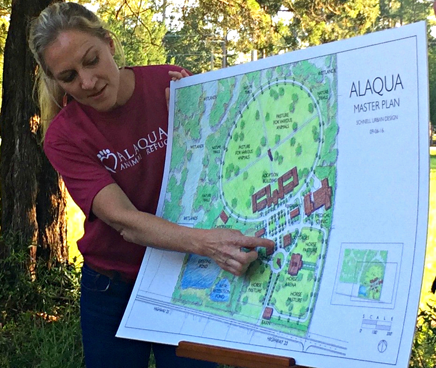 Alaqua Founder Laurie Hood shares her vision for the new property where the Refuge will be relocated.