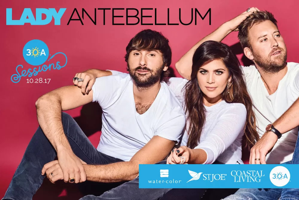 Multi-Platinum Trio Lady Antebellum Launch New ‘30A Sessions’ Concert Series