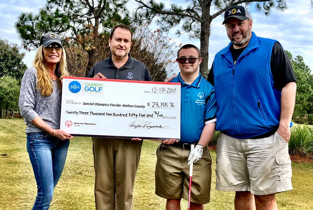 30A Charity Golf Tournament Raises $23,000 for Special Olympics – Walton County