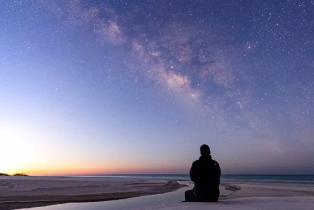 Seeing the Milky Way from 30A