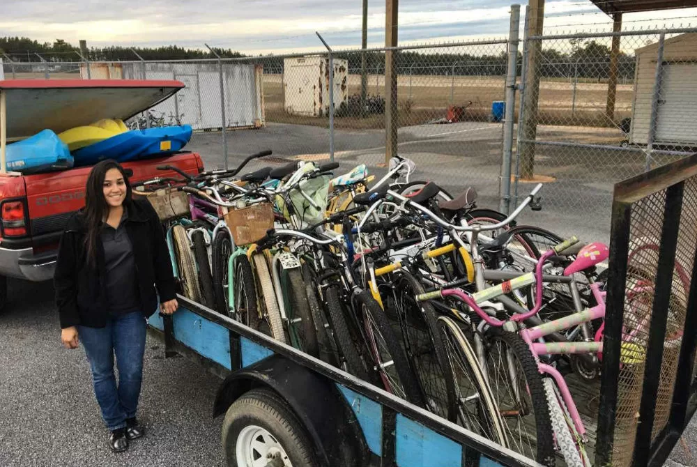 Walton County Sheriff’s Office Donates Bikes to Boy Scouts