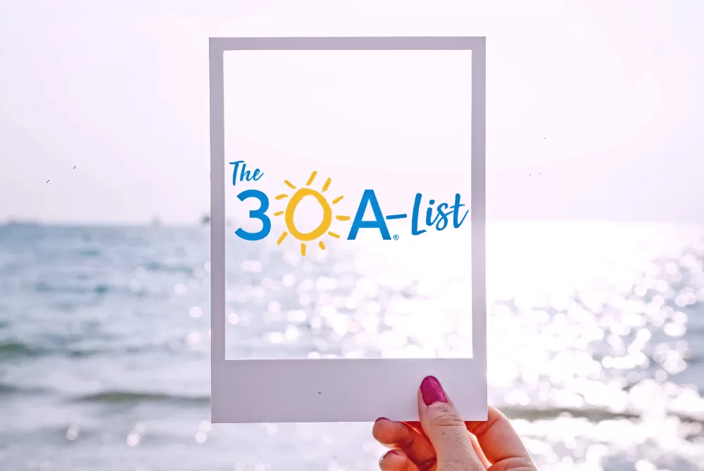 The 30A-List: Your Ultimate Planner for the Weekend!