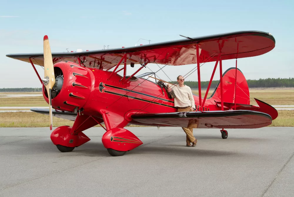 Coastal Biplane: Soaring with the Spirit of 30A