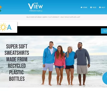 30A’s Recycled Apparel Featured on ABC Television’s The View