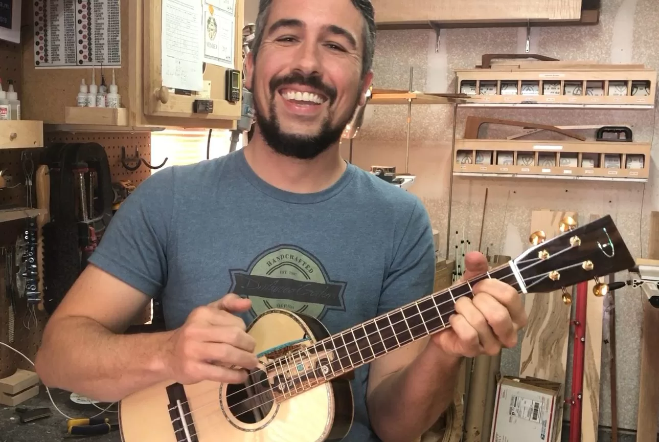 How is a Ukulele Made?  Watch Driftwood Guitars Build One for 30A