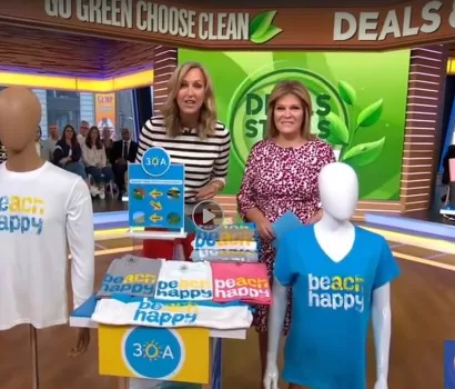 30A Recycled Apparel Featured on ABC’s Good Morning America