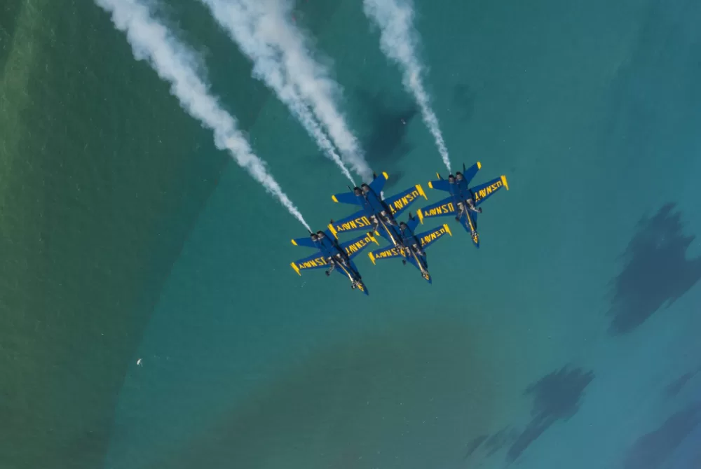 Blue Angels Soar Over the Emerald Coast