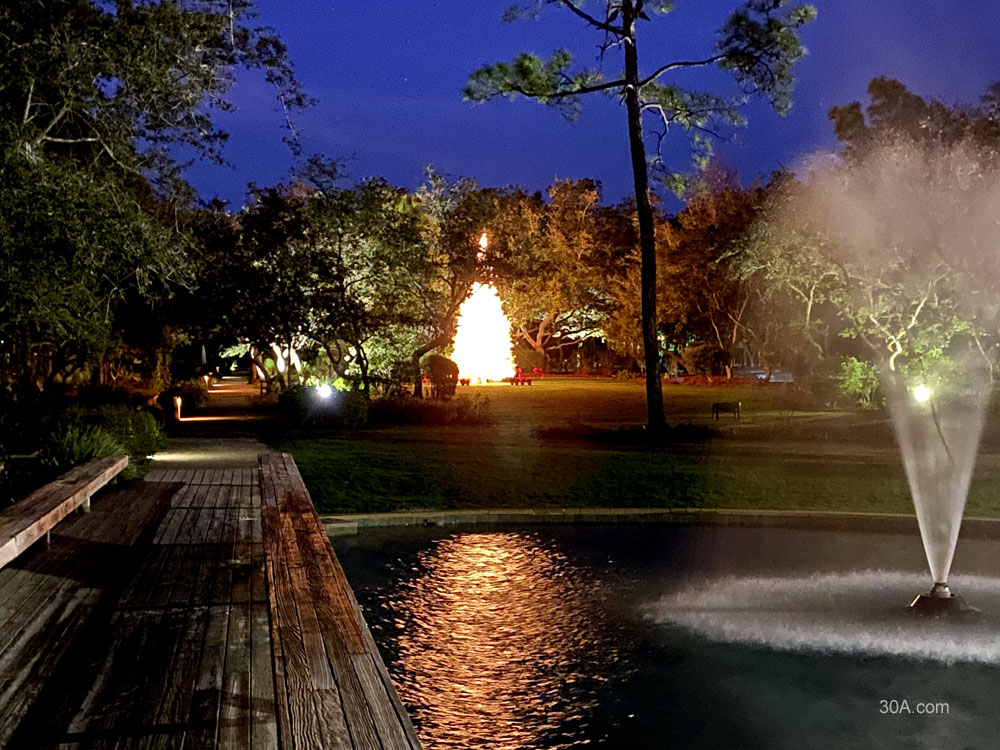 WaterColor, Florida, Cerulean Park, Christmas Tree