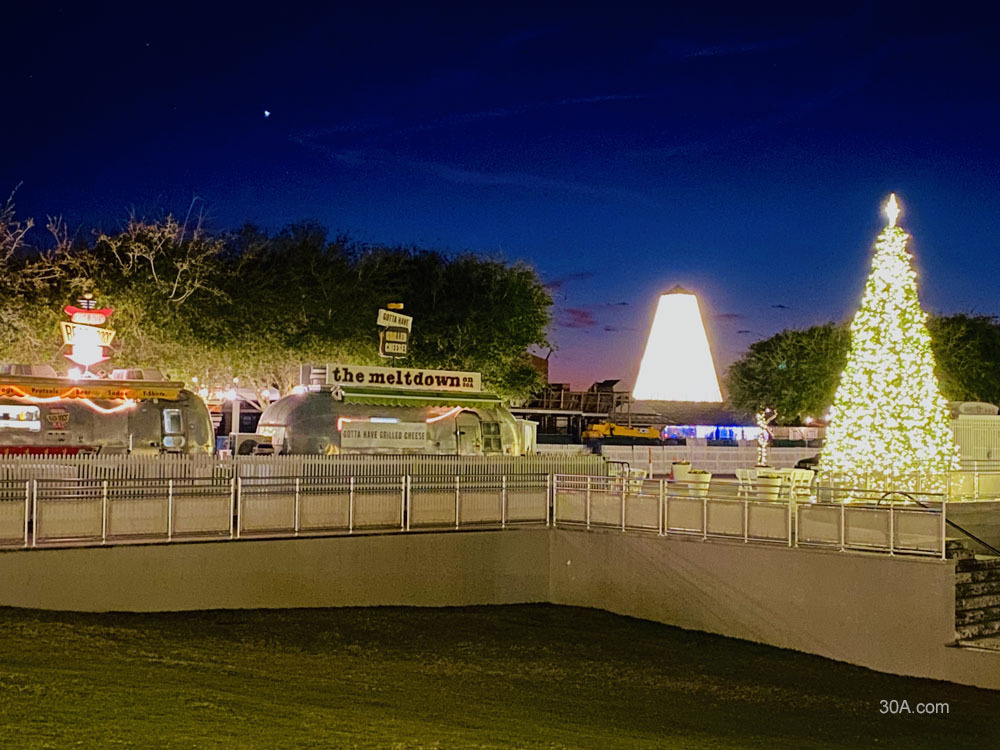 Seaside, Florida Christmas Lights