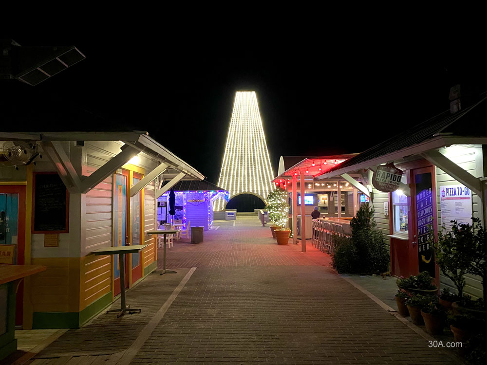 Seaside, Florida Christmas Lights