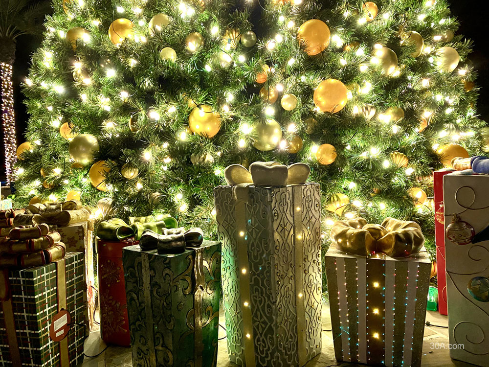 Alys Beach, Florida, Christmas Lights, Holiday Decorations