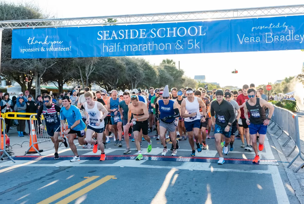 Thousands of Runners Take to the Streets for Seaside School Half Marathon & 5K