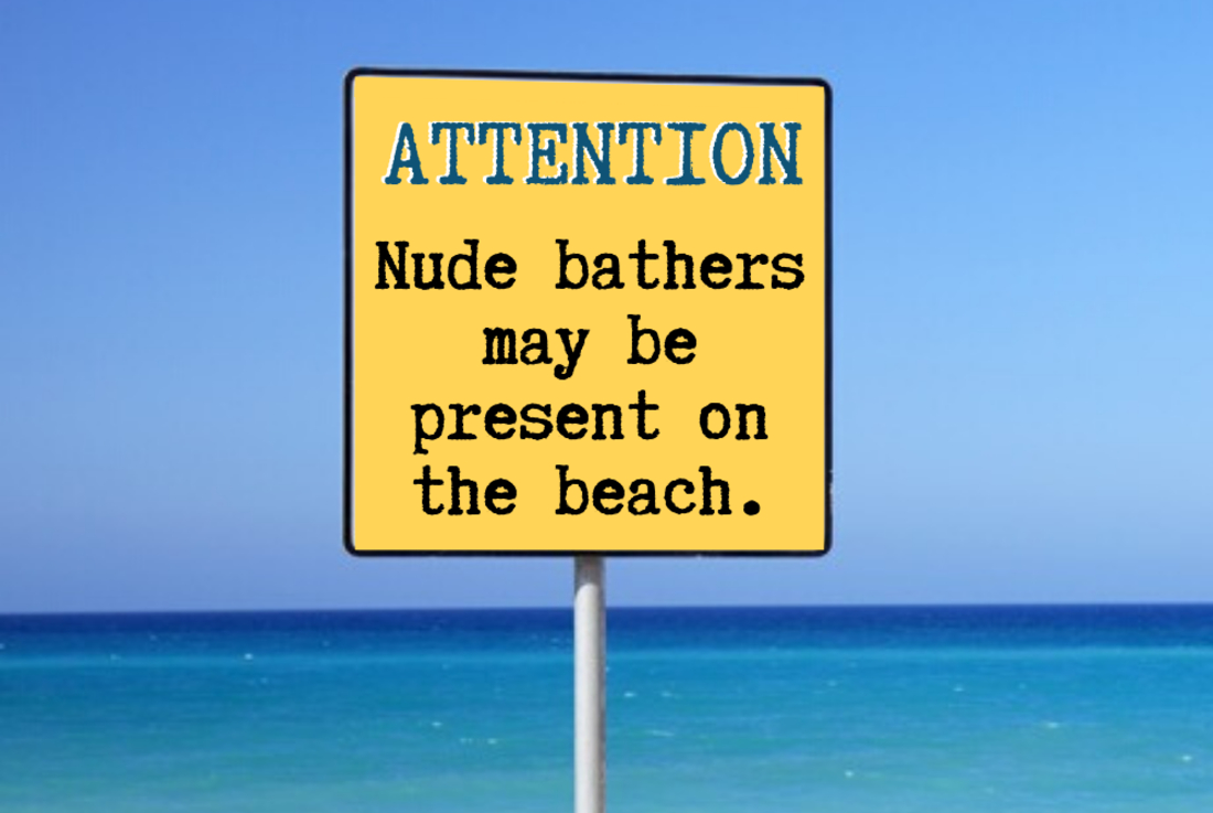 nude beach big areolas