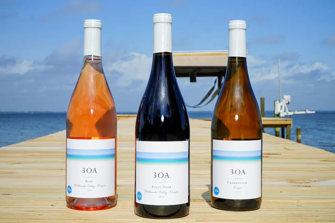 30A’s Premium Wine Collection: Curated by Chan Cox, Celebrating Coastal Flavors