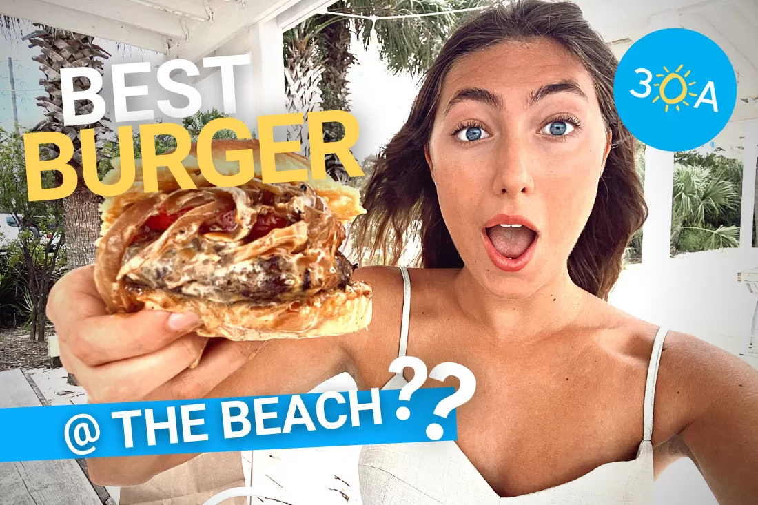 Best Cheese Burgers Near 30A, Florida