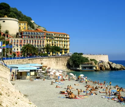 World’s Best Beaches: Pebble Beach in Nice, France