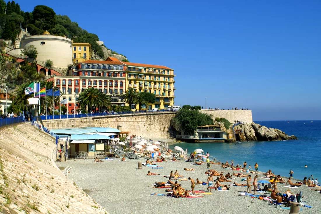 World’s Best Beaches: Pebble Beach in Nice, France